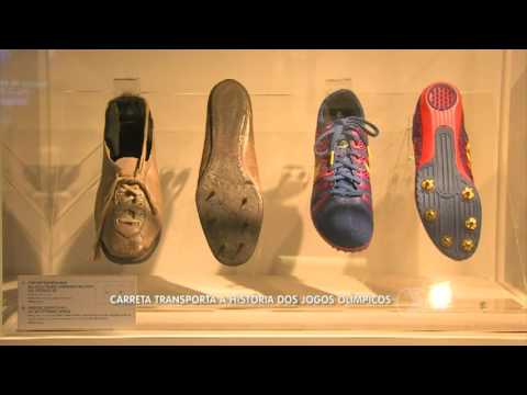 JORNAL PARANAÍBA -  Carreta transporta a história dos jogos olímpicos