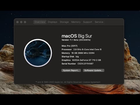 Big sur 11.1  beta 2 ( updates from beta 1 to beta 2)