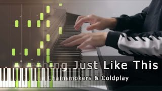 Something Just Like This - The Chainsmokers Coldplay | Riyandi Kusuma | Piano Cover | Piano Tutorial