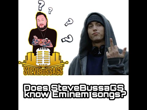 SteveBussaGS takes : Eminem Quiz Part 1- Can You Guess Each Song In 10 Seconds