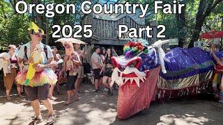 Inside Oregon Country Fair 2025 🎭 Music, Costumes & Festival Vibes