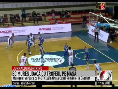 BC MUREŞ JOACĂ CU TROFEUL PE MASĂ (2017 02 17)