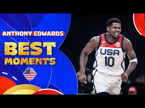 Anthony Edwards ???????? | Best Moments at FIBA Basketball World Cup 2023