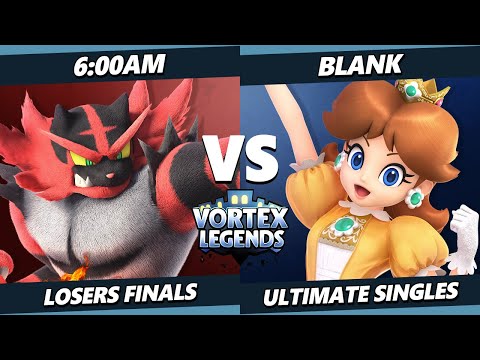 Vortex Legends 35 Losers Finals - 6:00am (Incineroar) Vs. Blank (Daisy) SSBU Ultimate Tournament