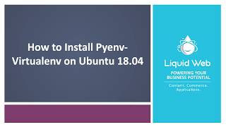 How to Install Pyenv Virtualenv on Ubuntu 18.04