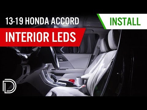 How to Install 2013-2019 Honda Accord Interior LEDs | Diode Dynamics