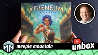 Atheneum: Mystic Library - Unboxing