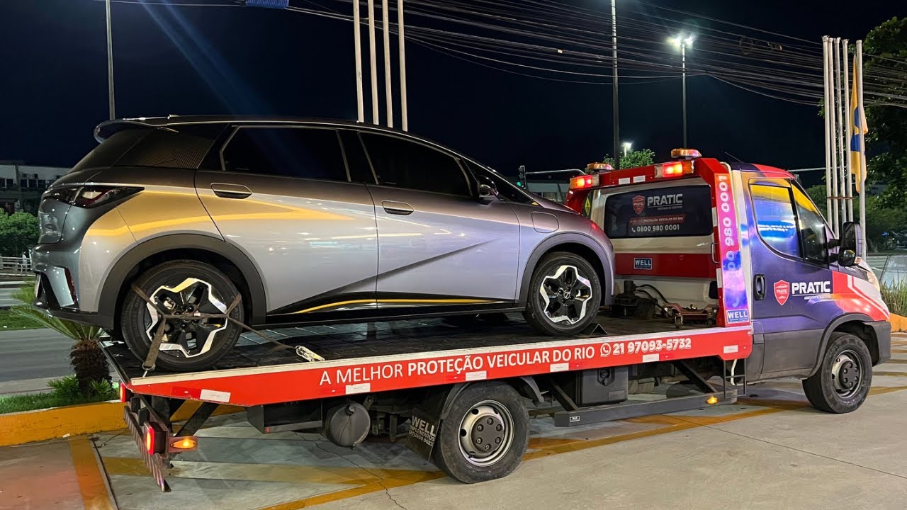 🔴 ENGUICEI com BYD DOLPHIN carro 100% elétrico - rodei até o limite