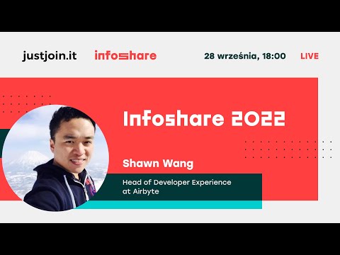 Infoshare 2022 - interview with Shawn Wang