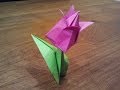 How to Make an Origami Bouquet of Lilies