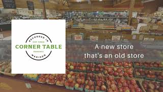The Corner Table: A new store that's an old store