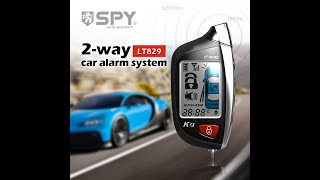 2020 SPY new 2-way car alarm system, long range distance.