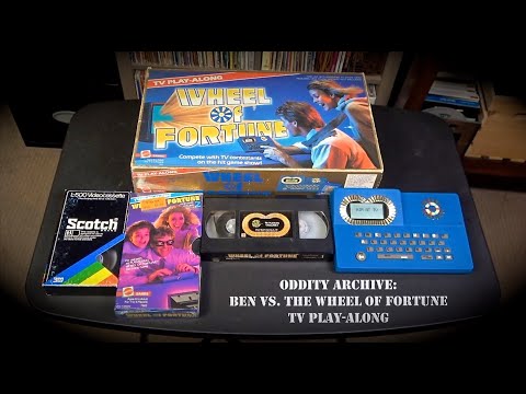 Oddity Archive: Episode 214 – Ben Vs. The Wheel Of Fortune TV Play-Along