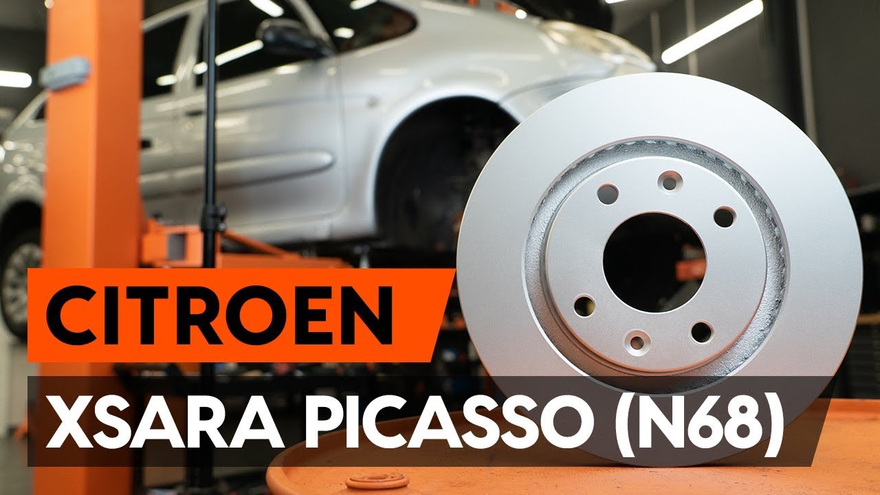 Come cambiare dischi freno della parte anteriore su Citroen Xsara Picasso - Guida alla sostituzione