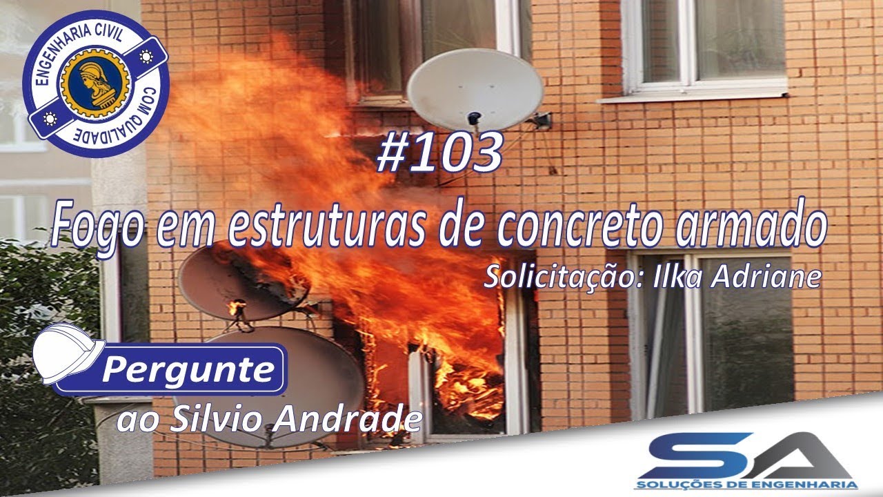 Estruturas de concreto armado: Danos provocados por incêncios