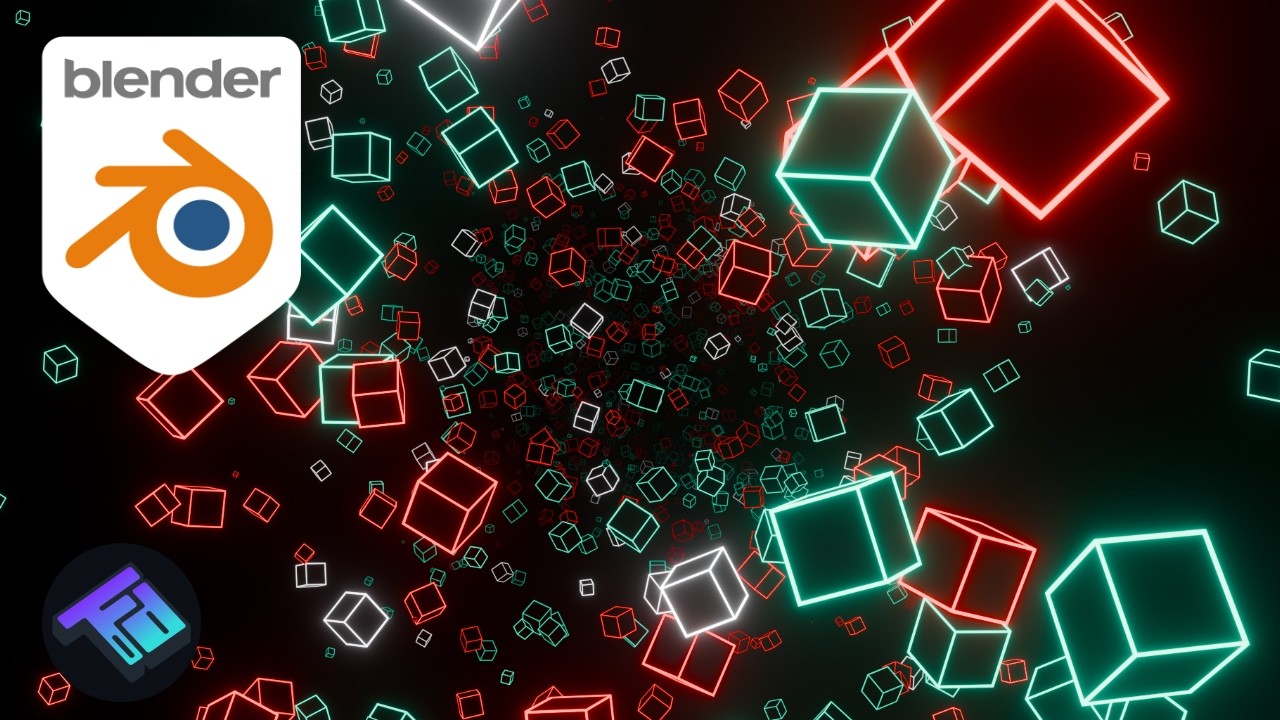 Create Mesmerizing Holiday Loop in Blender (Geometry Nodes Tutorial ...