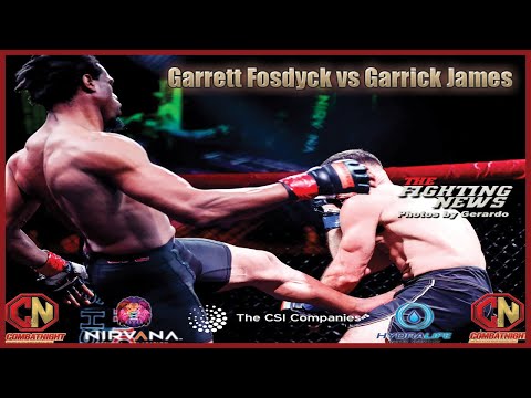 Combat Night Pro 16   Garrett Fosdyck vs Garrick James