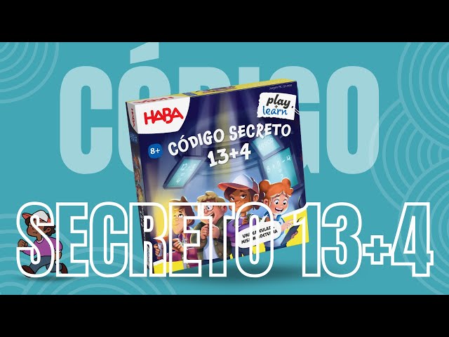 Vídeo relacionado con HABA 2012183004 - Código Secreto 13+4, Juego Infantil de Mesa de cálculo. Más 8 años
