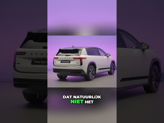 Spiegeltje spiegeltje aan de wand, heeft de Skoda Peaq de grootste koffer van het land?