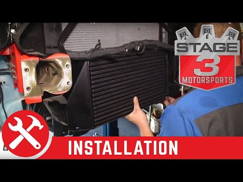 2015-2017 Mustang EcoBoost Full Race Freakoboost Intercooler Upgrade Kit Install