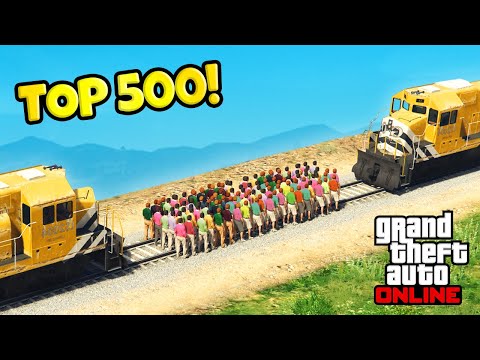 Top 500 BEST GTA 5 Fails of all time! (MARATHON)