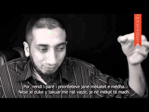25. Mëkatet e mëdha dhe paturpësia (Xhuzi 25) - Nouman Ali Khan