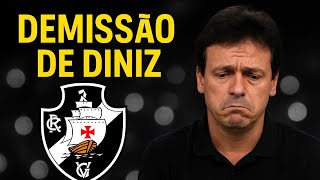 URGENTE! TÉCNICO FERNANDO DINIZ DEMITIDO DO VASCO DIA DE SECAR   ADVERSÁRIOS!  #vasco 