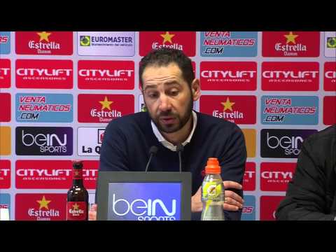Rueda de prensa de Pablo Machín tras el Girona FC (1-1) Gimnàstic de Tarragona