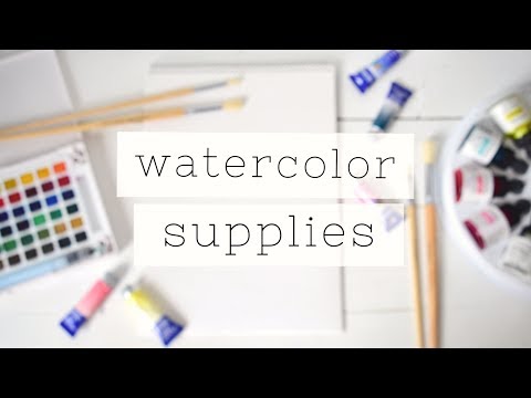 初心者のためのエッセンシャル水彩画SUPPLIES (Essential Watercolor For Beginners: SUPPLIES)