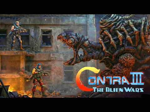 Contra III: The Alien Wars – Every Monstrous Red Falcon Boss Remade in Brutal AI!