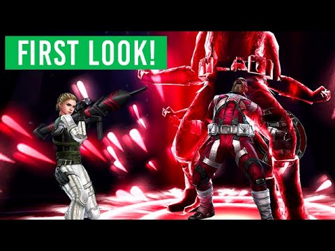 Red Guardian & Yelena First Look Gameplay & Uniforms - Marvel Future Fight
