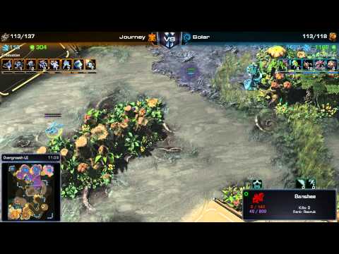 SC2 - Daily Masters - TvZ - Journey vs Solar