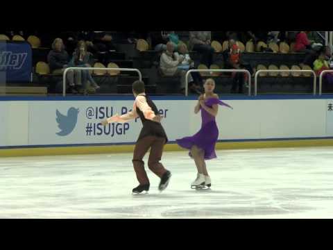 ISU 2014 Jr Grand Prix Courchevel Free Dance Alla LOBODA / Pavel DROZD RUS