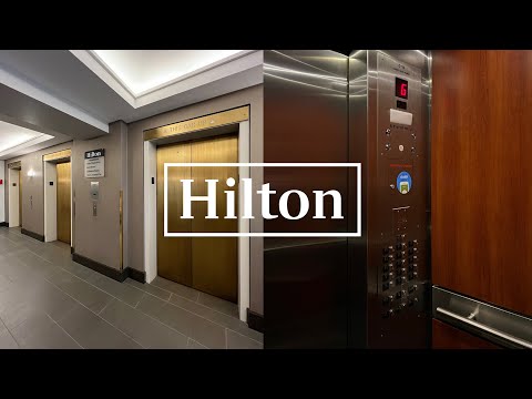 OTIS (mb. OTIS) Traction Elevators - Hilton Hotel, Downtown - Seattle, WA