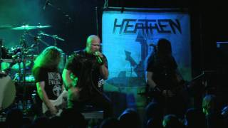 Heathen- Open the Grave Live @ Schaaf City Theater Leeuwarden Holland nov. 26th 2011