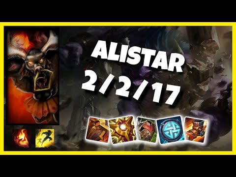Alistar vs Gragas BR Challenger SUPPORT (2/2/17) - v11.3