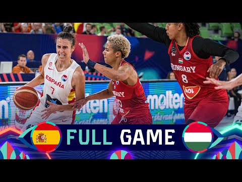 SEMI-FINALS: Spain v Hungary | Full Basketball Game | FIBA Women's EuroBasket 2023