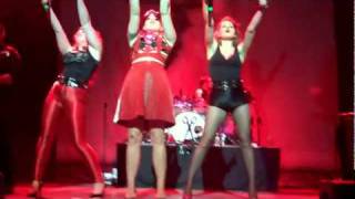 SCISSOR SISTERS  &quot;SKIN THIS CAT&quot; LIVE Montclair band introduction