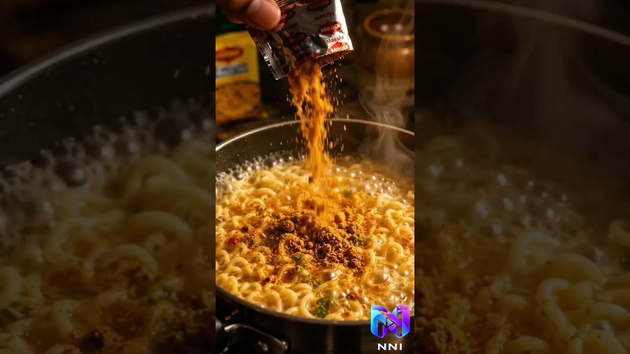 Rain Hunger and MAGGI AI-Generated Commercial
