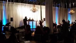 Anthony David singing Beautiful Problem Live w Fareedah Aleem performing Aerial Silks improv