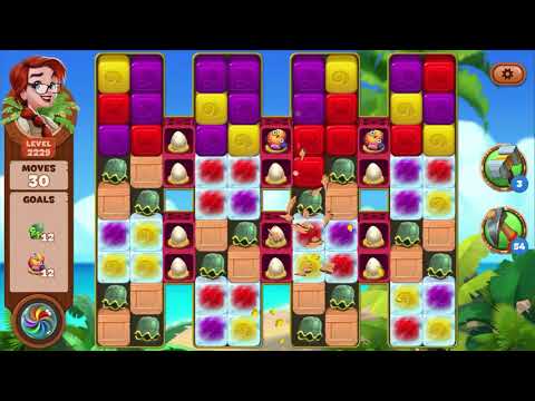 Lost Island Blast Adventure Level 2229 NO BOOSTERS - A S GAMING ✔️