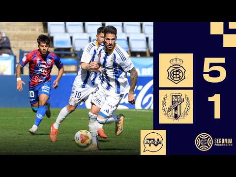 Recreativo de Huelva 5-1 Yeclano Deportivo | Jornada 23 | #SegundaFederación Grupo IV