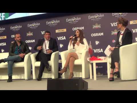 ESCKAZ in Kyiv: Claudia Faniello (Malta) press-conference