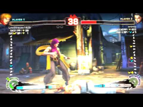 SSF4 AE   Levistrauss1829 Ken VS OROROY ROSE