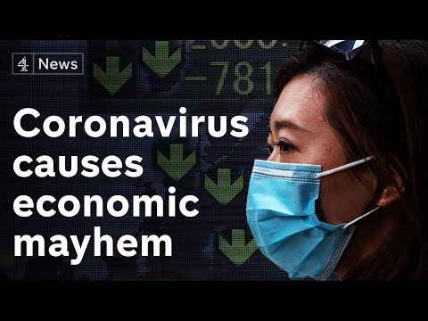 コロナウイルスの蔓延が景気悪化の懸念を呼び起こす (Coronavirus spread triggers economic downturn fears)