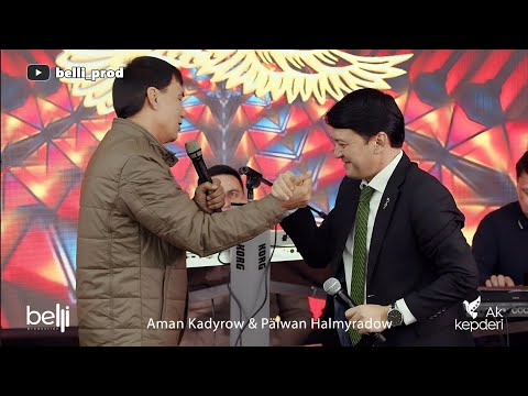 Aman Kadyrow we Pälwan Halmyadow Türkmen Toý 2025 4K