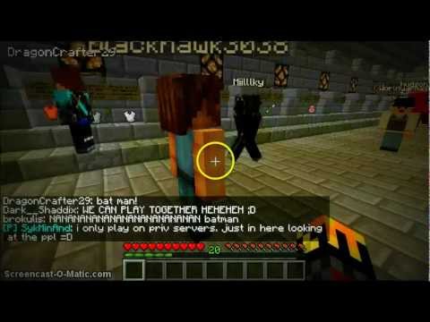 Minecraft Minez server Walthrough
