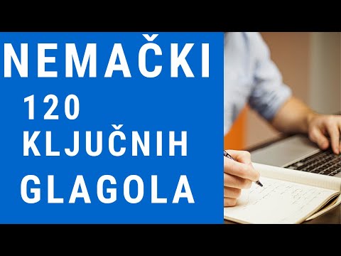 NEMAČKI A1-B1-MOJ IZBOR OD 120 GLAGOLA - GLAGOLI SU PROPRAĆENI SVIM RELEVANTNIM INFORMACIJAMA