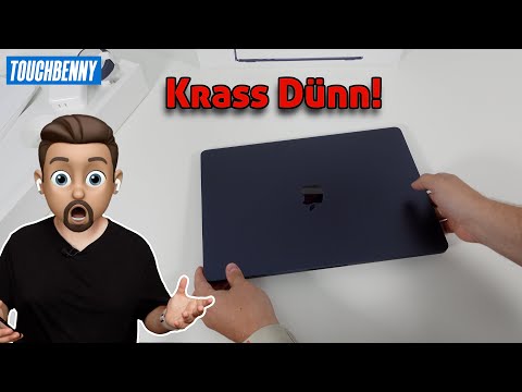 Apple MacBook Air M4 15 Zoll (Mitternacht/Midnight) im Unboxing!