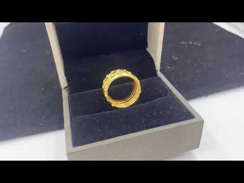 A-474 gold forming koydo men ring, 6 gm (approx)
